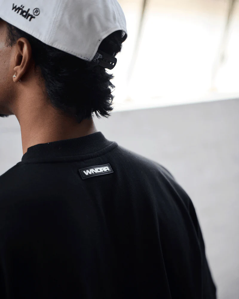 WNDRR MINTED HEAVY WEIGHT TEE - BLACK - Image 5