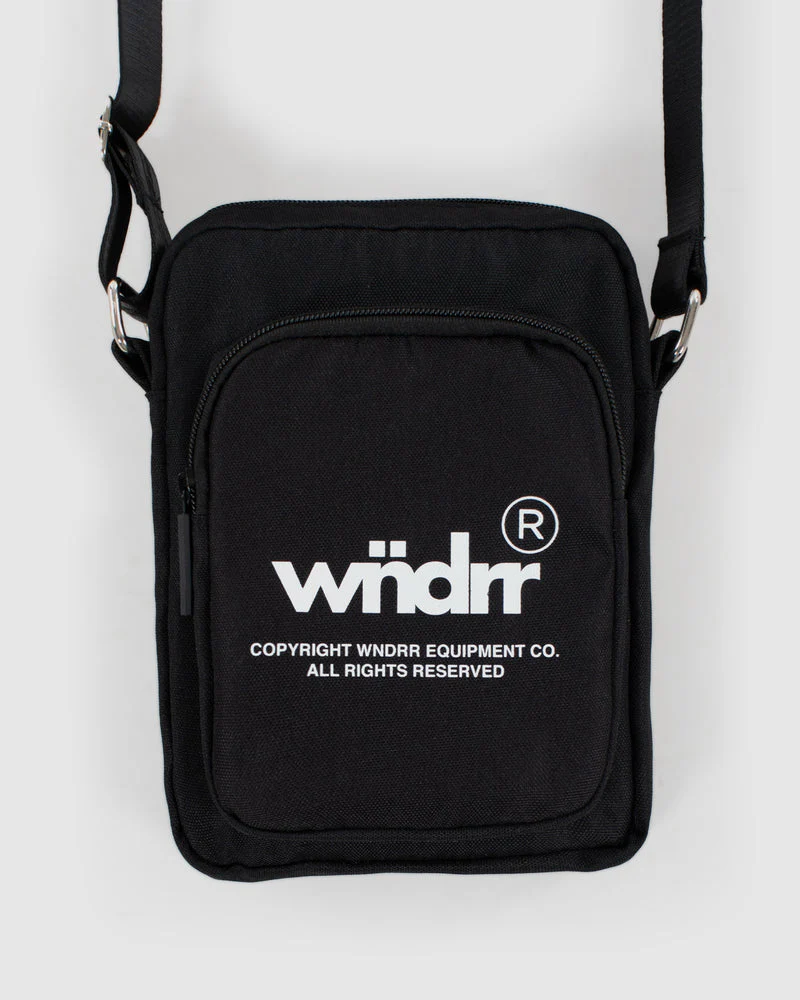 WNDRR OFFCUT SIDE BAG - BLACK - Image 2
