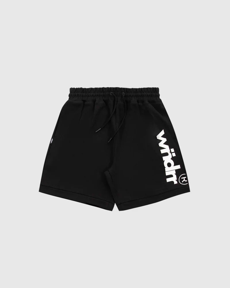 WNDRR OFFCUT TECH TRACKSHORT - Black - Image 4
