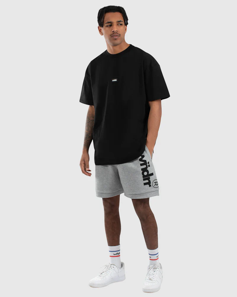 WNDRR OFFCUT TECH TRACKSHORT - Grey Marle