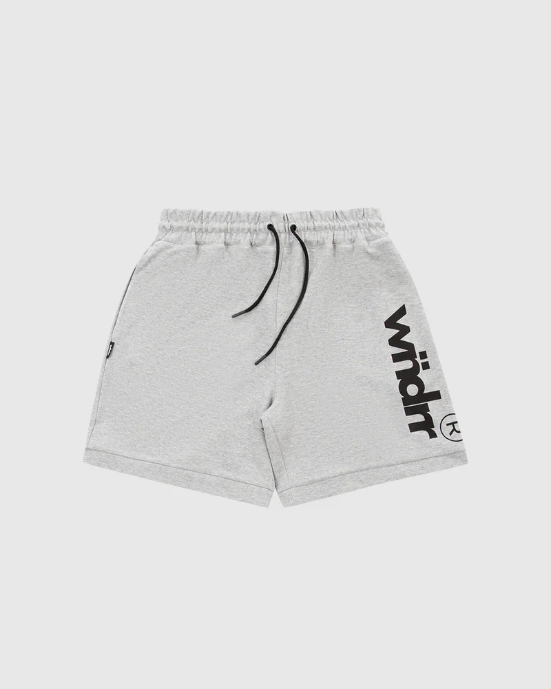 WNDRR OFFCUT TECH TRACKSHORT - Grey Marle - Image 4