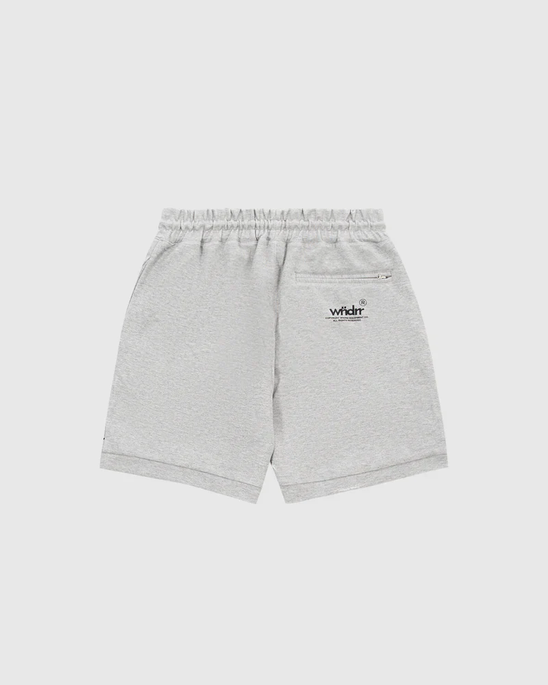 WNDRR OFFCUT TECH TRACKSHORT - Grey Marle - Image 5