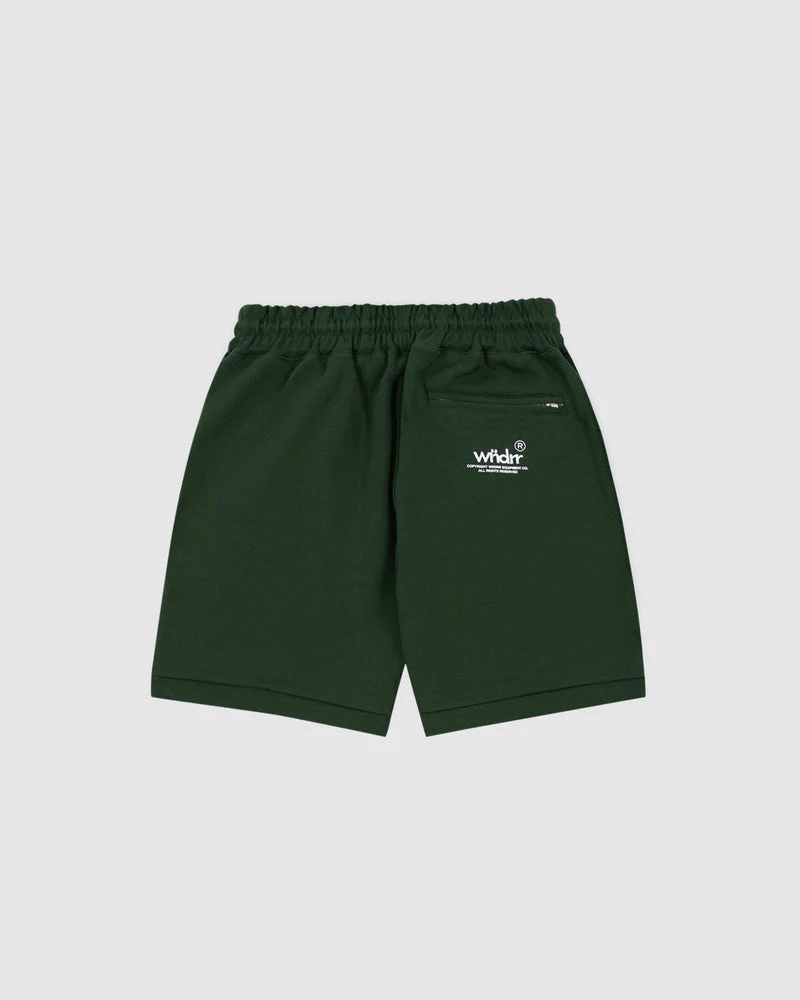WNDRR OFFCUT TECH TRACKSHORT - Forest Green - Image 3