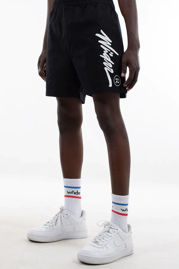 WNDRR OFFEND BEACH SHORT - Black - Image 3
