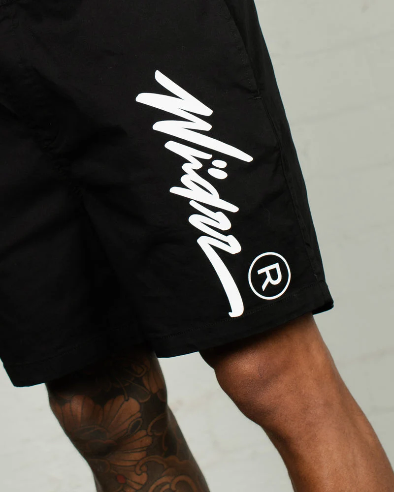 WNDRR OFFEND BEACH SHORT - Black - Image 5