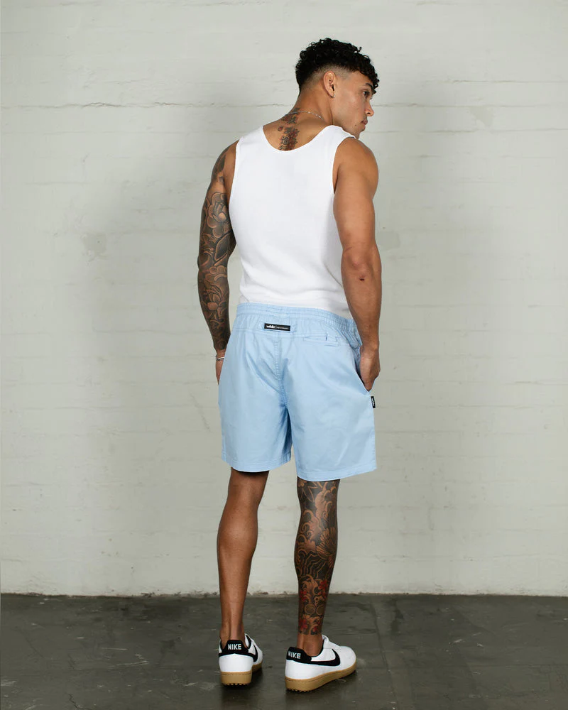 WNDRR OFFEND BEACH SHORT - Air Blue - Image 2