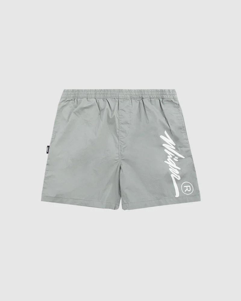 WNDRR OFFEND BEACH SHORT - Cement Grey - Image 3