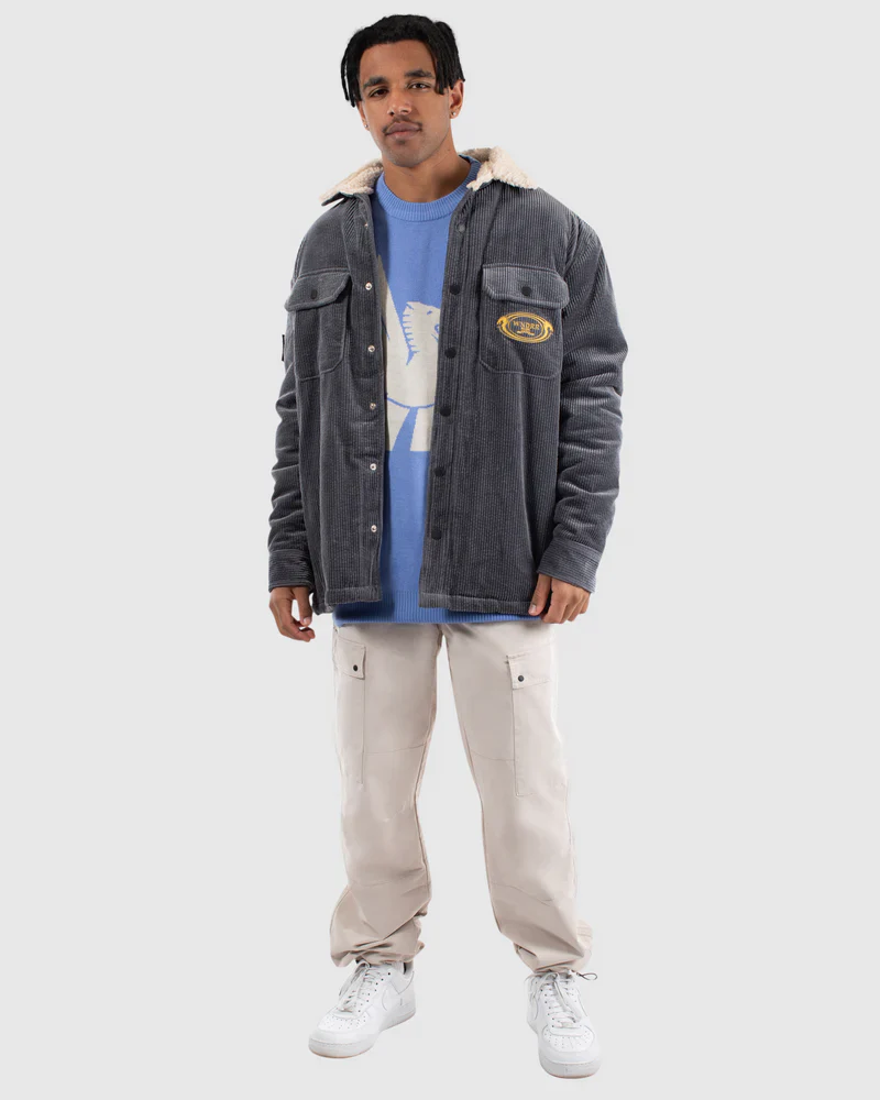 WNDRR Onua Overshirt - Grey - Image 2