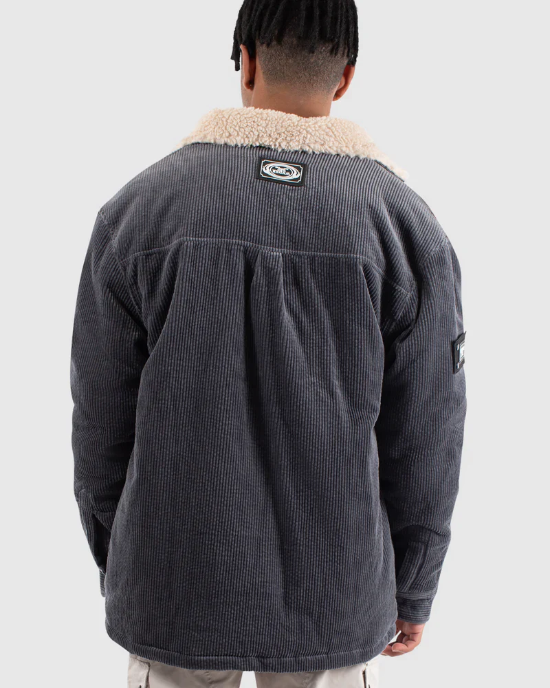 WNDRR Onua Overshirt - Grey - Image 4
