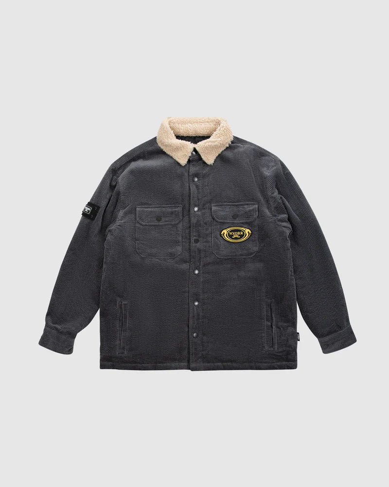 WNDRR Onua Overshirt - Grey - Image 5