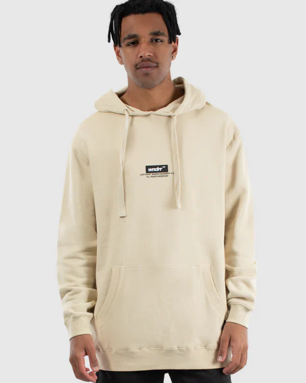 WNDRR OUTLASH HOOD SWEAT - TAN