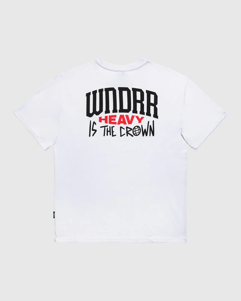 WNDRR Pledge Box Fit Tee - White. - Image 2