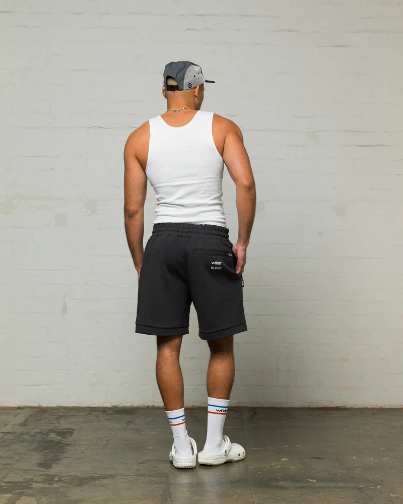 WNDRR Represent Tech Trackshort- Faded Black - Image 5
