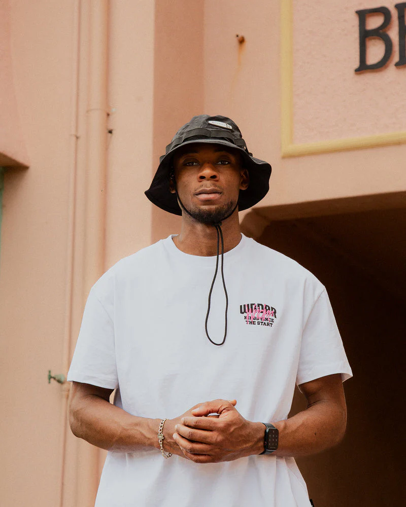 WNDRR TOP TIER BOX FIT TEE - WHITE - Image 6