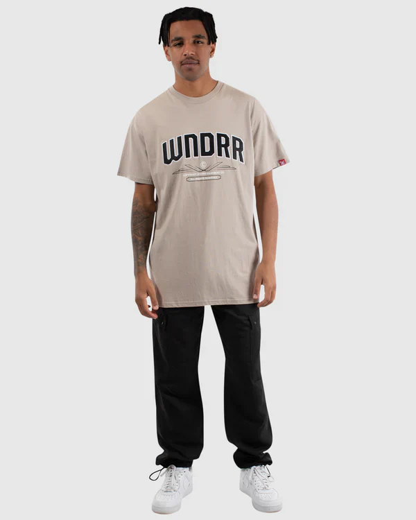 WNDRR VALIANT CUSTOM FIT TEE - STONE - Image 2