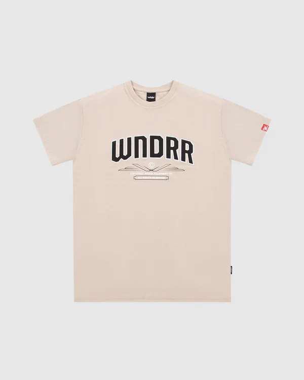 WNDRR VALIANT CUSTOM FIT TEE - STONE - Image 5