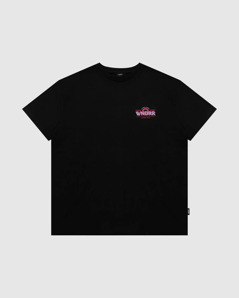 WNDRR Vinyl Bar Box Fit Tee - Black - Image 4