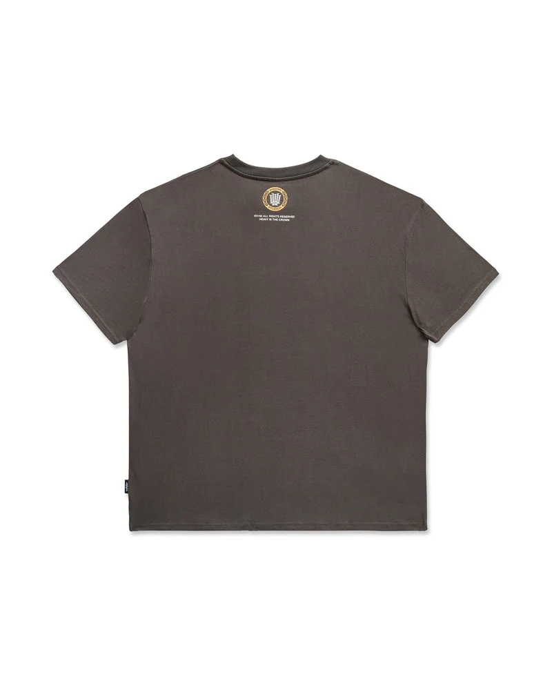 WNDRR VITA NOVA BOX FIT TEE - FADED BLACK - Image 2