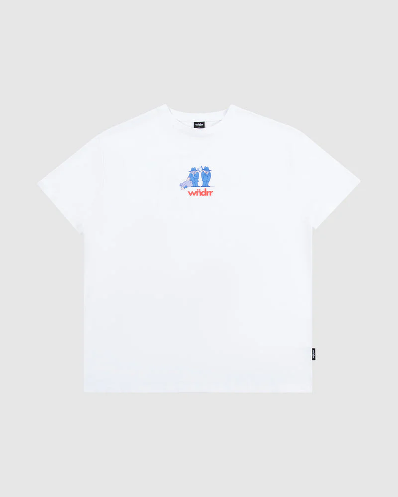 WNDRR WASTE MANAGEMENT BOX FIT TEE - WHITE - Image 3