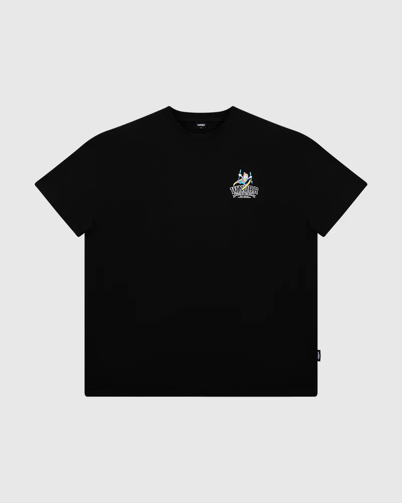 WNDRR Winter Sport Box Fit Tee - Black - Image 2