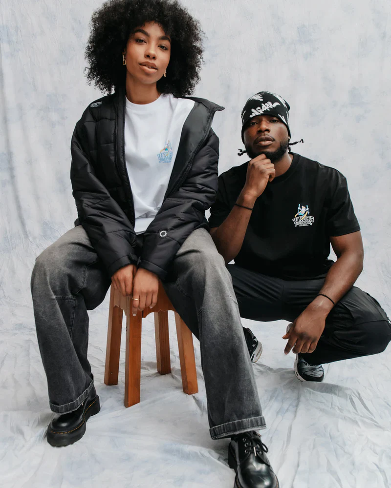 WNDRR Winter Sport Box Fit Tee - Black - Image 4