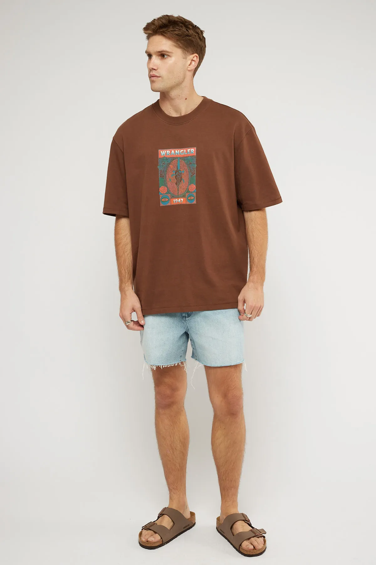 Wrangler SLACKER 902371 RELAXED SHORT - Acid Crusher - Image 2