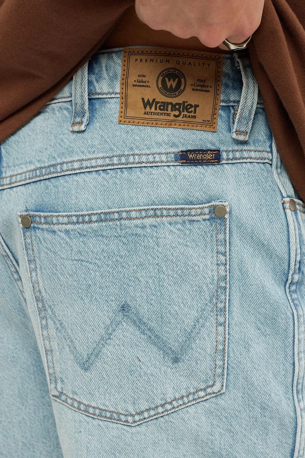 Wrangler SLACKER 902371 RELAXED SHORT - Acid Crusher - Image 5