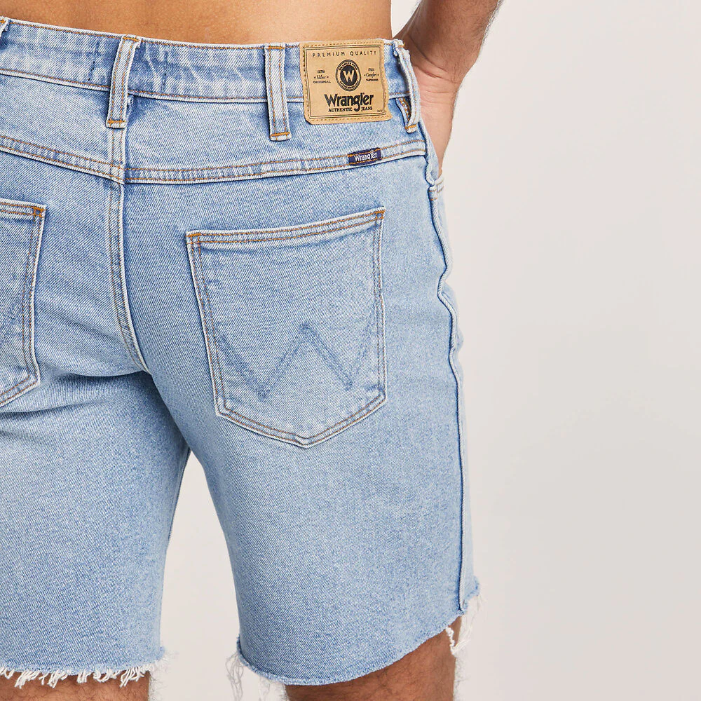 WRANGLER SMITH 902619 SLIM SHORT - Mystify Blue - Image 5