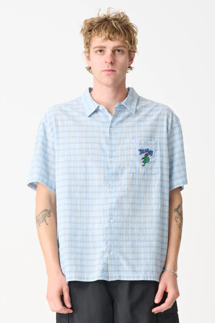 XLARGE FROG N' FLUTE SHIRT - Blue - Image 2